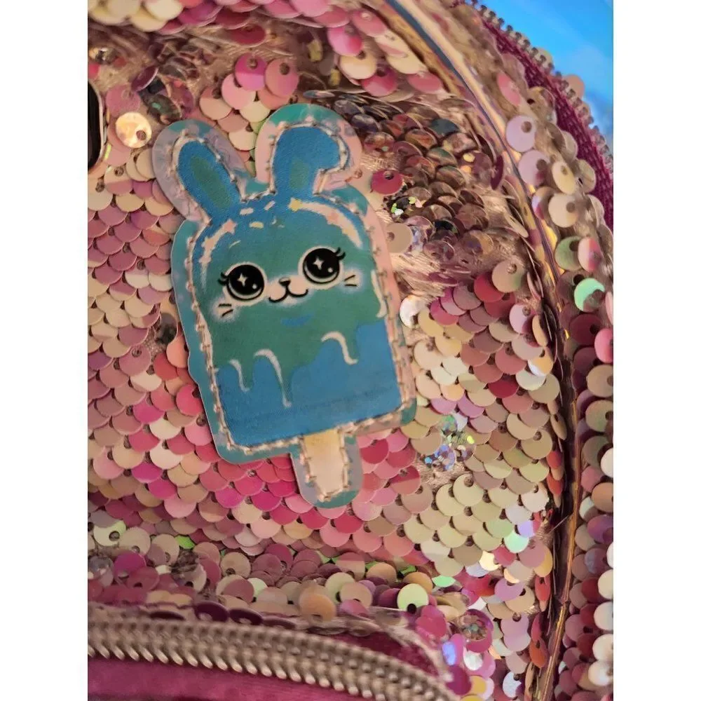 Pink Justice backpack
